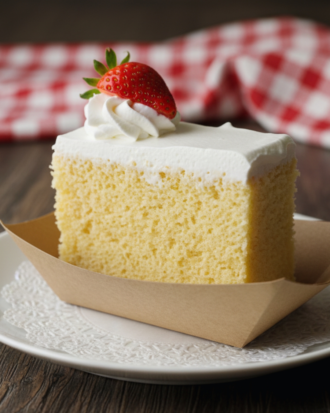 Tres leche de vainilla